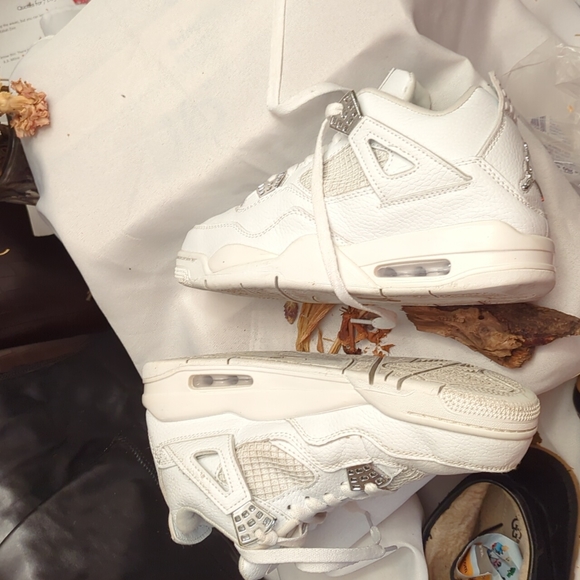 Air Jordan 4 retro White on white - Picture 6 of 10